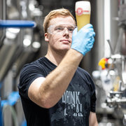 Drink Local Heathered Charcoal Tee